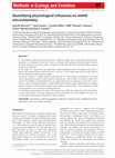 Research paper thumbnail of Quantifying physiological influences on otolith microchemistry