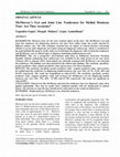 Research paper thumbnail of McMurray’s Test and Joint Line Tenderness for Medial Meniscus Tear: Are They Accurate?