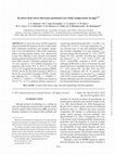 Research paper thumbnail of In utero heat stress increases postnatal core body temperature in pigs1,2