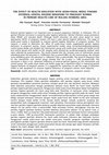 Research paper thumbnail of The Effect of Health Education with Audio-Visual Media Toward External Genital Hygiene Behaviors to Pregnant Women in Primary Health Care of Malang Working Area