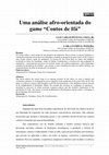 Research paper thumbnail of Uma análise afro-orientada do game “Contos de Ifá”