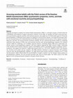 Research paper thumbnail of Assessing emotion beliefs with the Polish version of the Emotion Beliefs Questionnaire (EBQ): psychometric properties, norms, and links with emotional reactivity and psychopathology