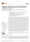 Research paper thumbnail of Investigation and Statistical Analysis for Optimizing Surface Roughness, Cutting Forces, Temperature, and Productivity in Turning Grey Cast Iron