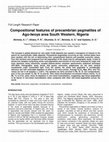 Research paper thumbnail of Compositional features of precambrian pegmatites of Ago-Iwoye area South Western, Nigeria