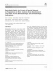 Research paper thumbnail of Baricitinib Safety for Events of Special Interest in Populations at Risk: Analysis from Randomised Trial Data Across Rheumatologic and Dermatologic Indications