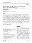 Research paper thumbnail of Placing arbuscular mycorrhizal fungi on the risk assessment test battery of plant protection products (PPPs)