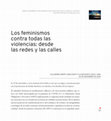 Research paper thumbnail of Los feminismos contra todas las violencias: desde las redes y las calles