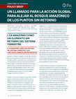 Research paper thumbnail of Versión extendida: Un llamado a la acción global para alejar el sistema forestal Amazónico de los puntos de inflexión