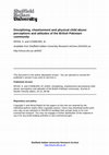 Research paper thumbnail of Disciplining, chastisement and physical child abuse: perceptions and attitudes of the British Pakistani community