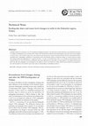 Research paper thumbnail of Technical NoteEarthquake dates and water level changes in wells in the Eskisehir region, Turkey