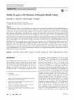 Research paper thumbnail of Deadly CO2 gases in the Plutonium of Hierapolis (Denizli, Turkey)