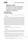 Research paper thumbnail of Migrantes y ONGs: Resistencia en el mundo del trabajo de cuido en el periodo neoliberal. Un estudio de caso sobre el tema de migración y subjetividad