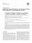 Research paper thumbnail of Reproductive Toxicity of Theobroma cacao: Increase in Survival Index, Nongenotoxic, and Proimplantation Potential