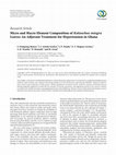 Research paper thumbnail of Micro and Macro Element Composition of<i>Kalanchoe integra</i>Leaves: An Adjuvant Treatment for Hypertension in Ghana