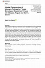 Research paper thumbnail of Global Construction of Literacy Policies for “Least Developed Countries”: Focus on Ethiopia, Nepal, and Sierra Leone