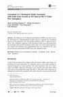 Research paper thumbnail of Assessment of a Mechanical Model Associated with Oxide Scale Growth on T91 Steel at 550 °C Under Wet Atmosphere