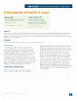 Research paper thumbnail of Development of Optometry in Taiwan