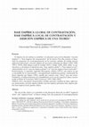 Research paper thumbnail of Base empírica global de contrastación, base empírica local de contrastación y aserción empírica de una teoría