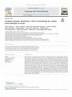 Research paper thumbnail of Occupancy-frequency distribution of birds in land-sharing and -sparing urban landscapes in Europe