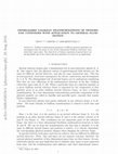 Research paper thumbnail of Generalized Galilean transformations of tensors and cotensors with application to general fluid motion