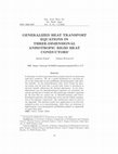 Research paper thumbnail of Generalized Heat Transport Equations in Three-Dimensional Anisotropic Rigid Heat Conductors