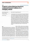 Research paper thumbnail of Tropical cyclone-blackout-heatwave compound hazard resilience in a changing climate