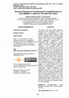 Research paper thumbnail of Scenario Planning on Increasing the Competitiveness of Food MSMEs in Jambi for The Next Five Years