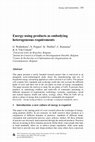 Research paper thumbnail of Energy-using products as embodying heterogeneous requirements