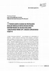 Research paper thumbnail of Studium agenta celnego na przykładzie działań inwigilacyjnych byłego oficera kontrwywiadu AK Juliusza Wilczura-Garzteckiego wobec kpt. Jerzego Lewszeckiego (część II)