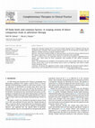 Research paper thumbnail of Of Dodo birds and common factors: A scoping review of direct comparison trials in adventure therapy