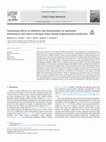 Research paper thumbnail of Contrasting effects of inhibitors and biostimulants on agronomic performance and reactive nitrogen losses during irrigated potato production