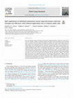 Research paper thumbnail of Split application of stabilized ammonium nitrate improved potato yield and nitrogen-use efficiency with reduced application rate in tropical sandy soils