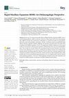 Research paper thumbnail of Rapid Maxillary Expansion (RME): An Otolaryngologic Perspective