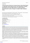 Research paper thumbnail of A Nonproprietary Movement Analysis System (MoJoXlab) Based on Wearable Inertial Measurement Units Applicable to Healthy Participants and Those With Anterior Cruciate Ligament Reconstruction Across a Range of Complex Tasks: Validation Study