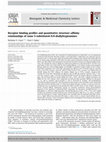 Research paper thumbnail of Receptor binding profiles and quantitative structure–affinity relationships of some 5-substituted- N , N -diallyltryptamines