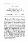 Research paper thumbnail of A Canon's Residence in the Eighteenth Century: The Case of Thomas Gooch