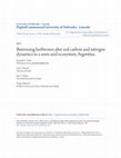 Research paper thumbnail of Burrowing herbivores alter soil carbon and nitrogen dynamics in a semi-arid ecosystem, Argentina