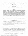 Research paper thumbnail of Quasi-phase-matched electro-optic modulators for high-speed signal processing