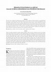 Research paper thumbnail of Semangat Egalitarian Al-Qur’An Dalam Otoritas Menginisiasi Dan Prosedur Perceraian