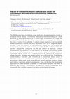 Research paper thumbnail of The use of integrative passive samplers as a source of contaminant mixtures in ecotoxicological laboratory experiments