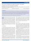 Research paper thumbnail of Late Recovery of Phrenic Nerve Palsy in a Neonate: A Case Report