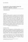 Research paper thumbnail of Guidance and Justification in Particularistic Ethics