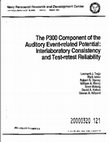 Research paper thumbnail of The P3OO Component of the Auditory Event-related Potential: Interlaboratory Consistency and Test-retest Reliability