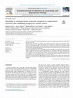 Research paper thumbnail of Morbidity of multiple bowel resection compared to single bowel resection after debulking surgery for ovarian cancer