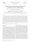 Research paper thumbnail of Population Status of Commercially Important Medicinal Plants in Dehradun Forest Division, Uttarakhand (India)