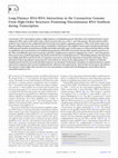 Research paper thumbnail of Long-Distance RNA-RNA Interactions in the Coronavirus Genome Form High-Order Structures Promoting Discontinuous RNA Synthesis during Transcription