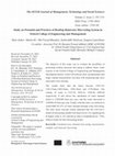 Research paper thumbnail of Study on Potential and Practices of Rooftop Rainwater Harvesting System in Oxford College of Engineering and Management