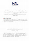 Research paper thumbnail of A Definitional Implementation of the Lax Logical Framework LLFP in Coq, for Supporting Fast and Loose Reasoning