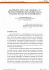 Research paper thumbnail of OS JUIZADOS ESPECIAIS FEDERAIS: LOCI DE DESEnVOlVIMEnTO DO PAPEl SOCIAl, POlíTICO E ÉTICO DA MAGISTRATURA