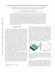 Research paper thumbnail of Absorbance enhancement of monolayer <mml:math xmlns:mml="http://www.w3.org/1998/Math/MathML"><mml:msub><mml:mi>MoS</mml:mi><mml:mn>2</mml:mn></mml:msub></mml:math> in a perfect absorbing system